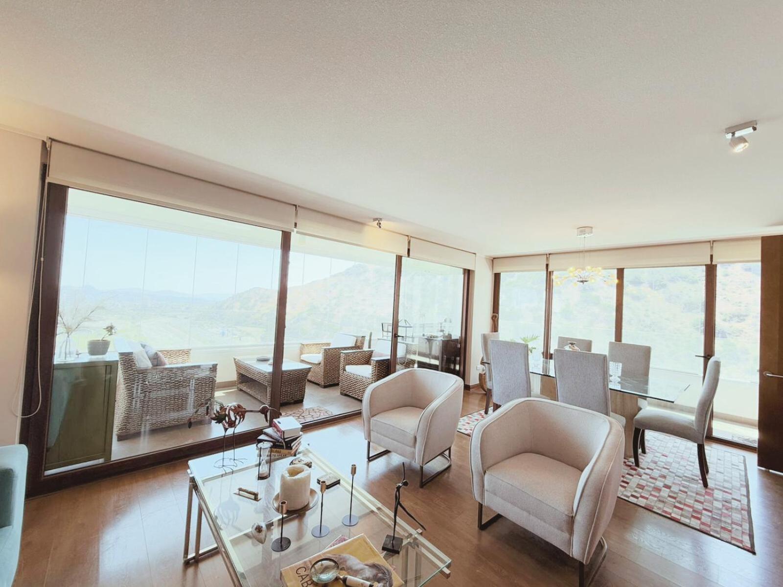 Apartamento Lujoso Departamento En Vitacura Santiago