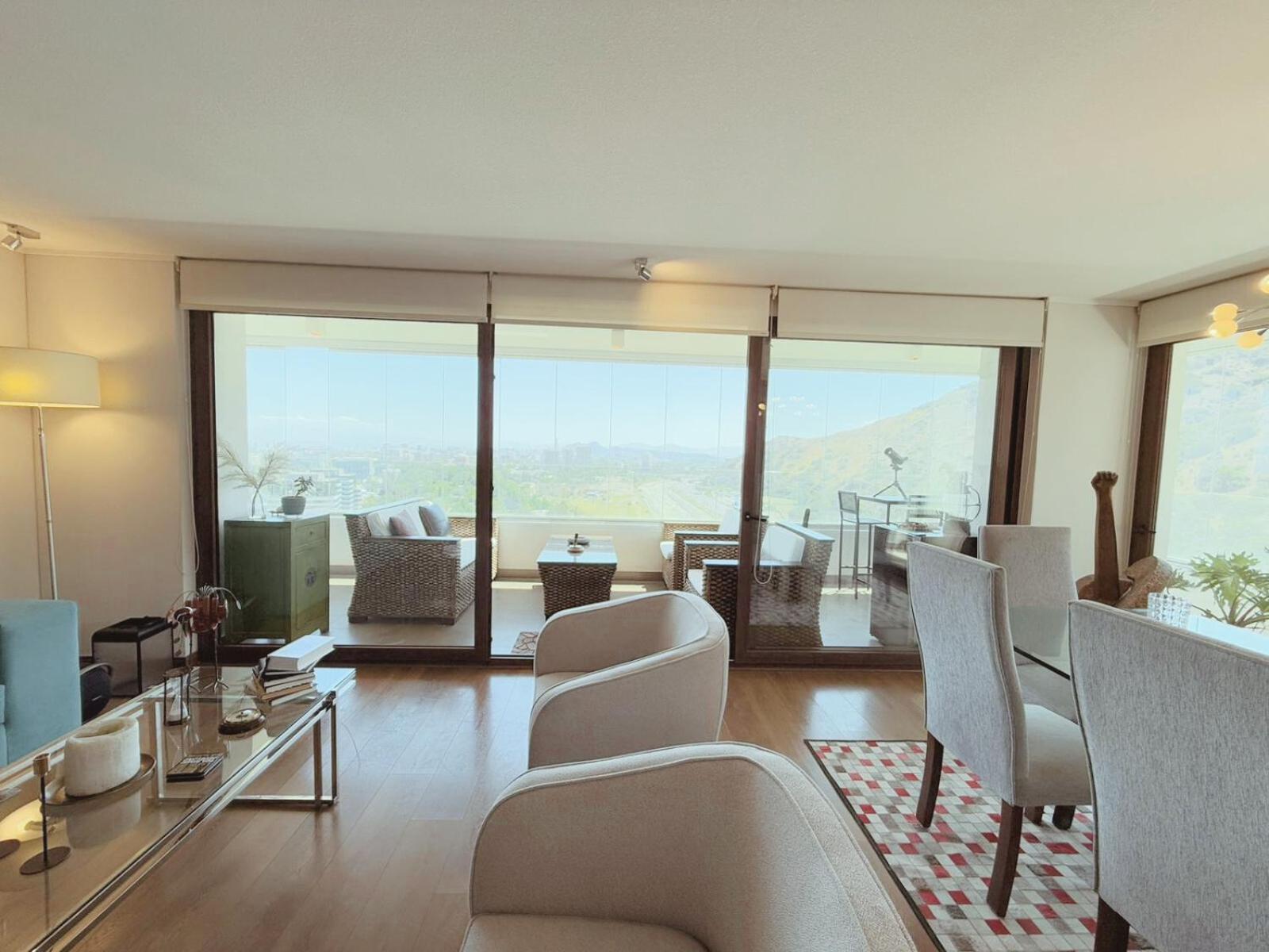 Apartamento Lujoso Departamento En Vitacura Santiago